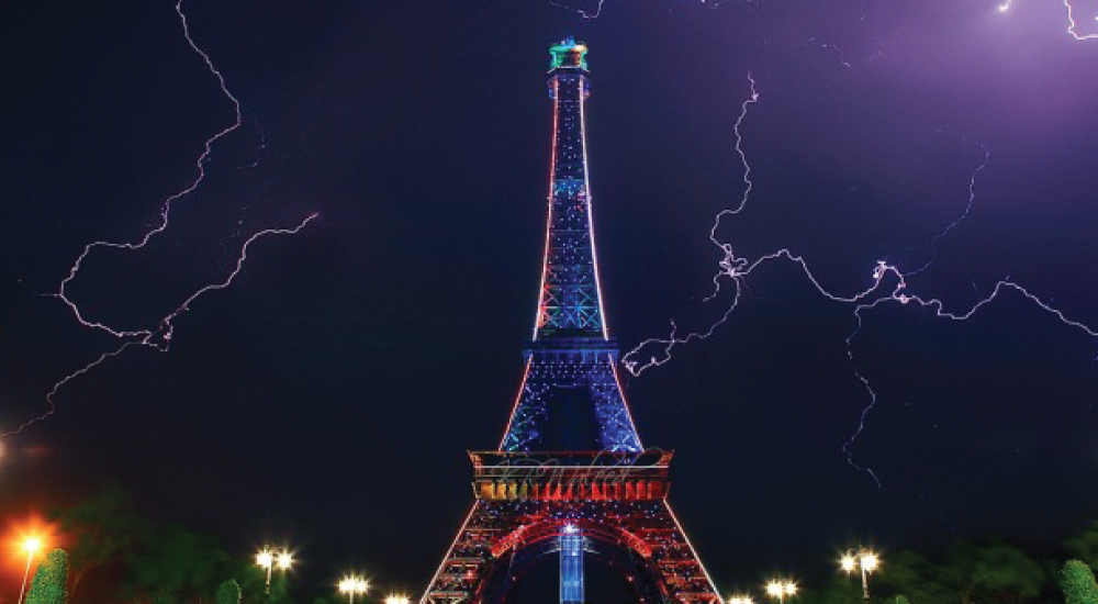 Eiffel Tower in Bahria Town