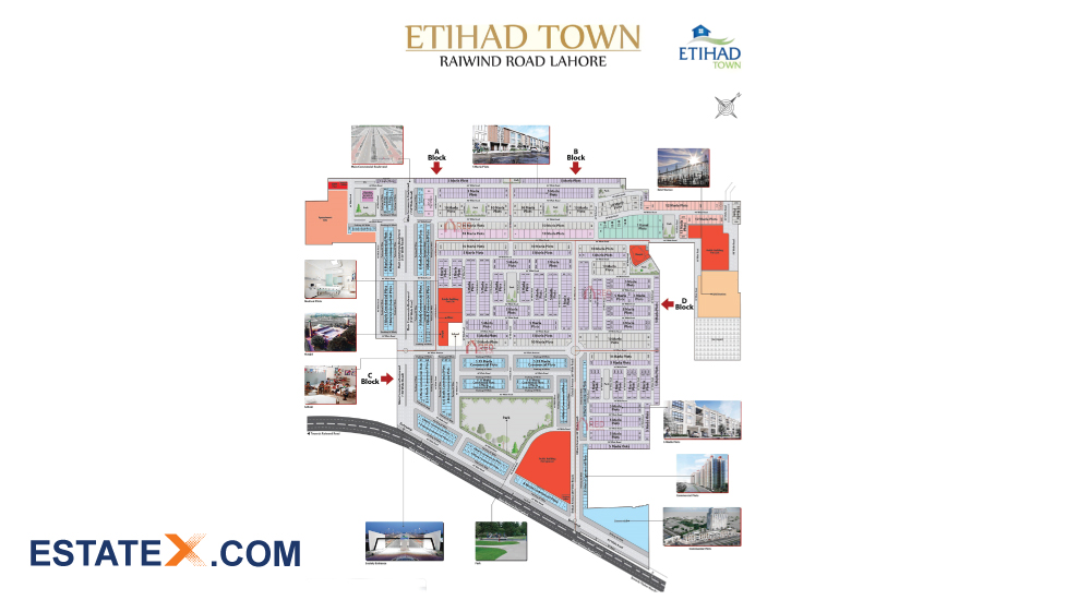 Updated map layout of premier living block