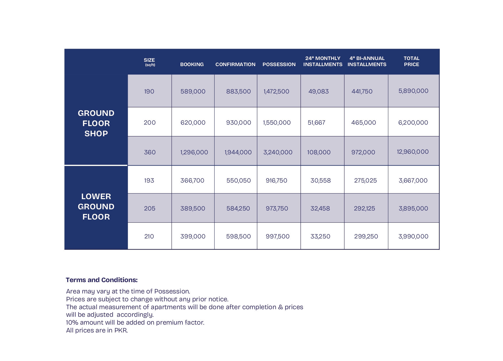 Payment Plan