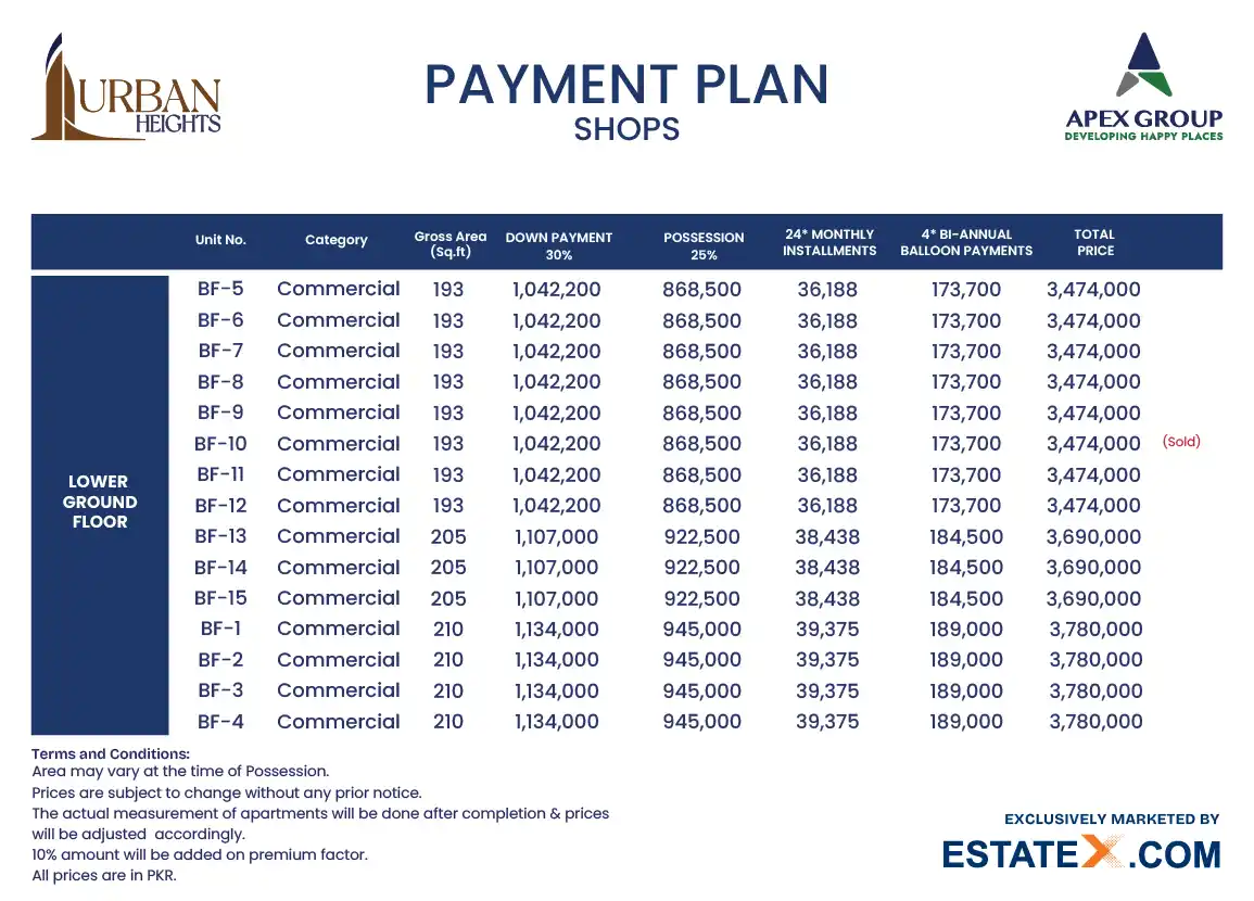 Payment Plan