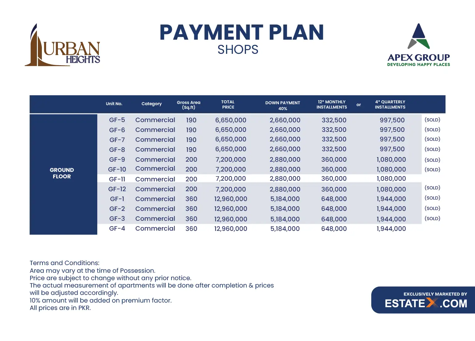 Payment Plan